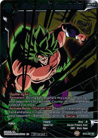 Broly, Limits Transcended (Event Pack 3 - 2019) (BT6-060_PR) [Promotion Cards] | Event Horizon Hobbies CA