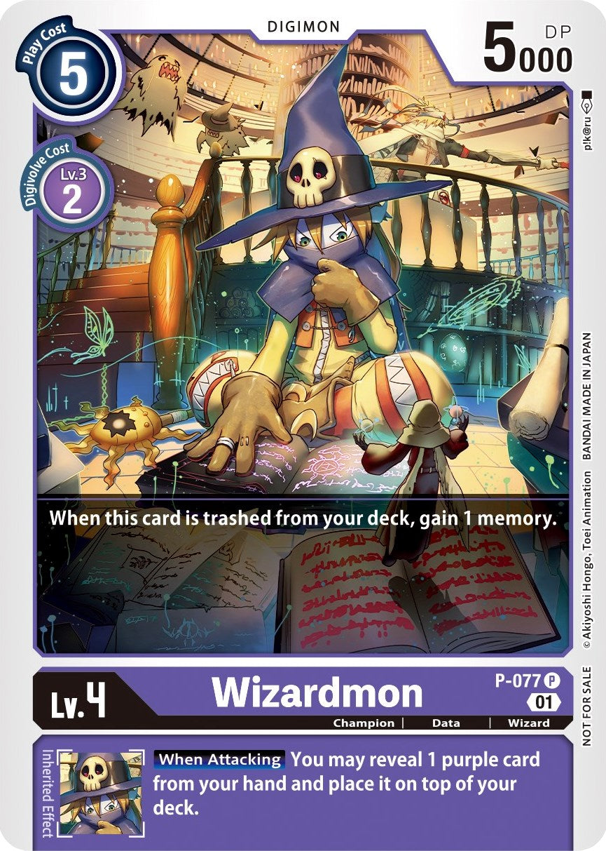 Wizardmon [P-077] (Update Pack) [Promotional Cards] | Event Horizon Hobbies CA