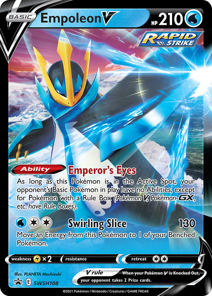 Empoleon V (SWSH108) [Sword & Shield: Black Star Promos] | Event Horizon Hobbies CA