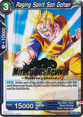 Raging Spirit Son Gohan (Shenron's Chosen Stamped) (BT2-039) [Tournament Promotion Cards] | Event Horizon Hobbies CA