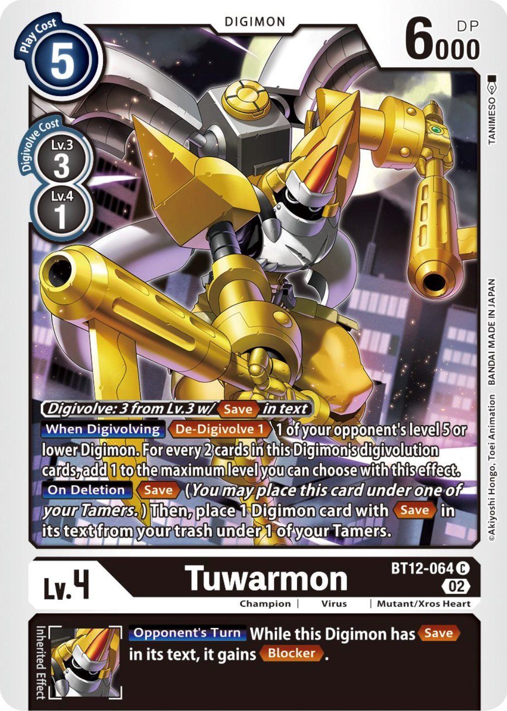 Tuwarmon [BT12-064] [Across Time] | Event Horizon Hobbies CA