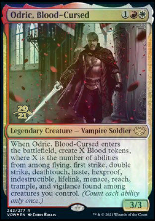 Odric, Blood-Cursed [Innistrad: Crimson Vow Prerelease Promos] | Event Horizon Hobbies CA