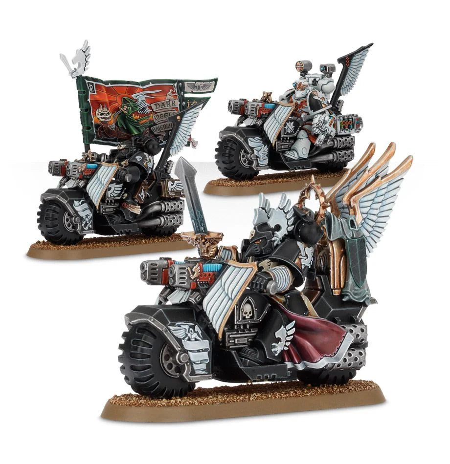 40K - Dark Angels - Ravenwing Command Squad | Event Horizon Hobbies CA