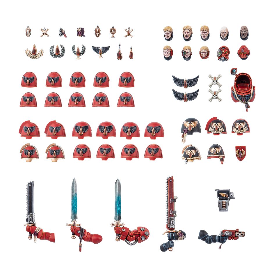 40K - Blood Angels - Upgrades and Transfers | Event Horizon Hobbies CA