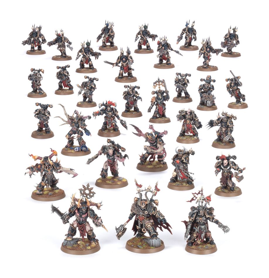 40K - Chaos Space Marines Battleforce - Veterans of the Long War | Event Horizon Hobbies CA