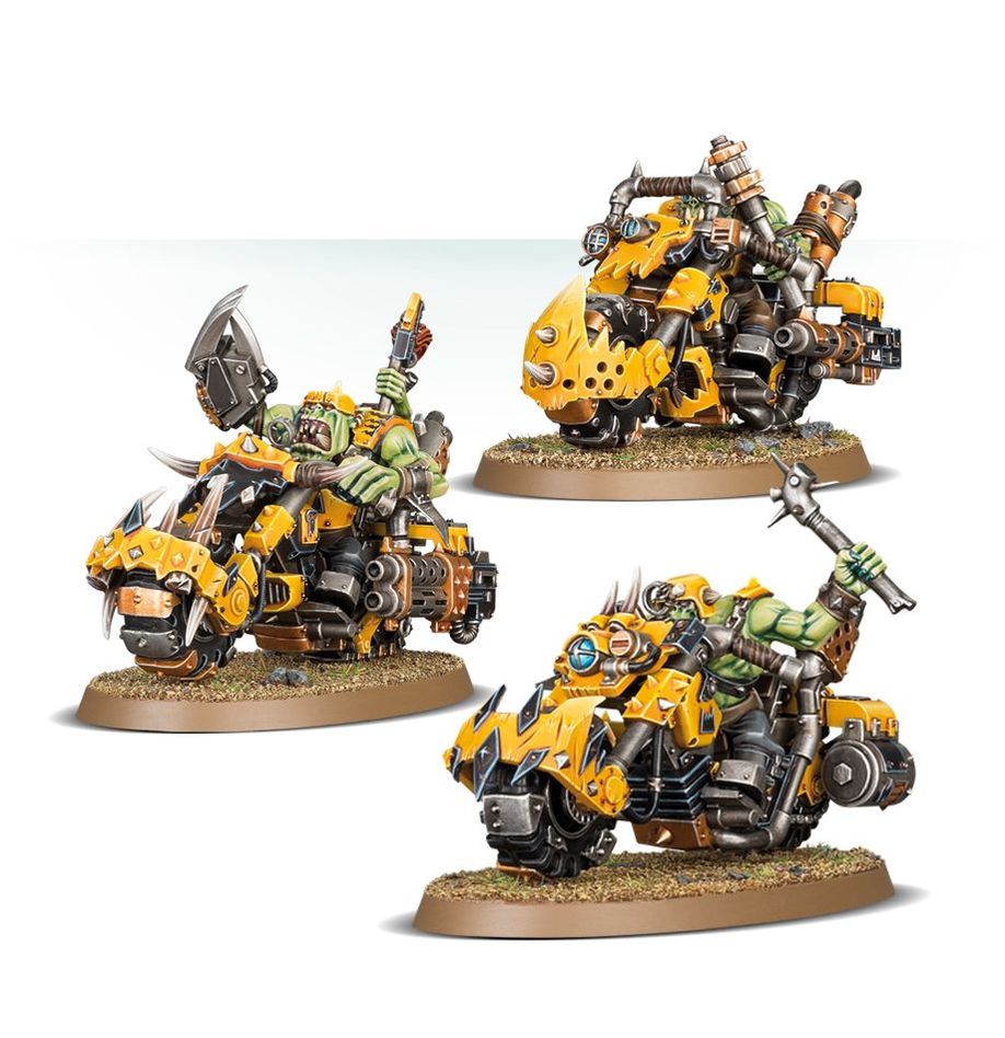 40k - Orks - Ork Warbiker Mob | Event Horizon Hobbies CA