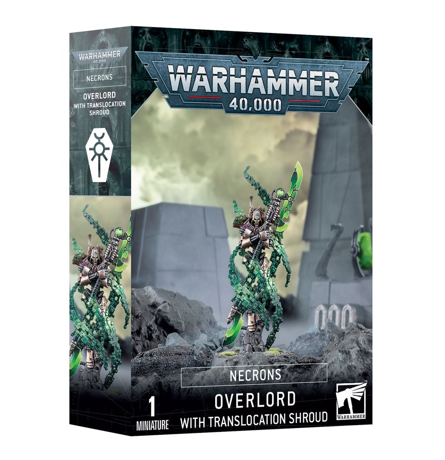 40k - Necrons - Overlord With Translocation Shroud | Event Horizon Hobbies CA