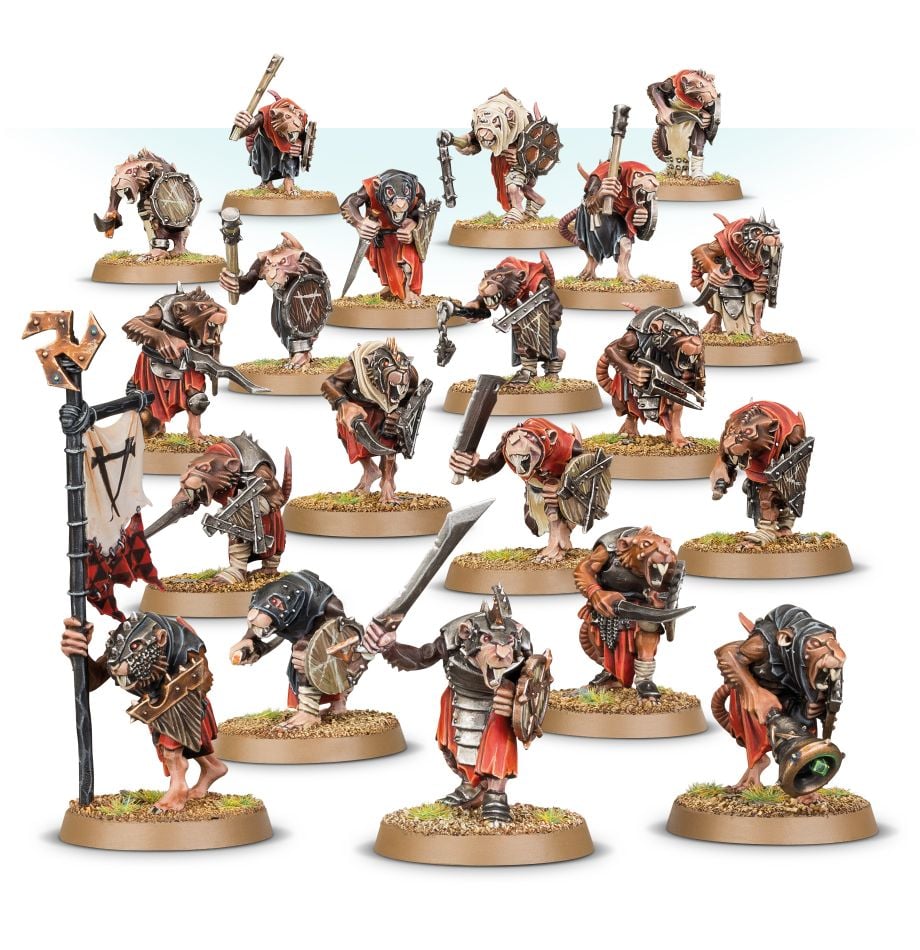 Aos - Skaven - Clanrats | Event Horizon Hobbies CA