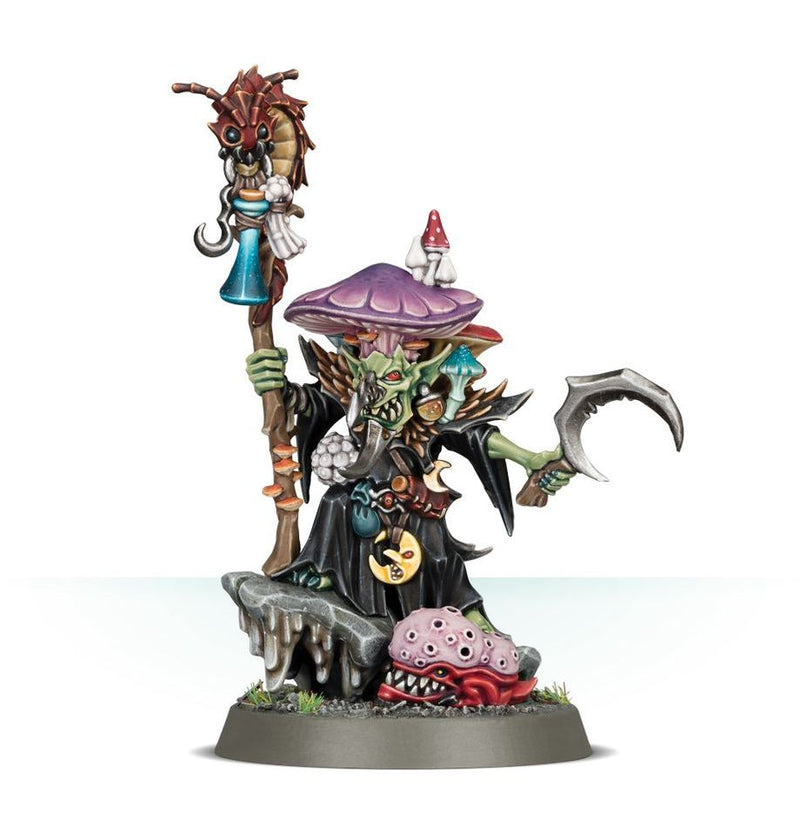 AOS - Moonclan - Fungoid Cave Shaman Snazzgar Stinkmullett