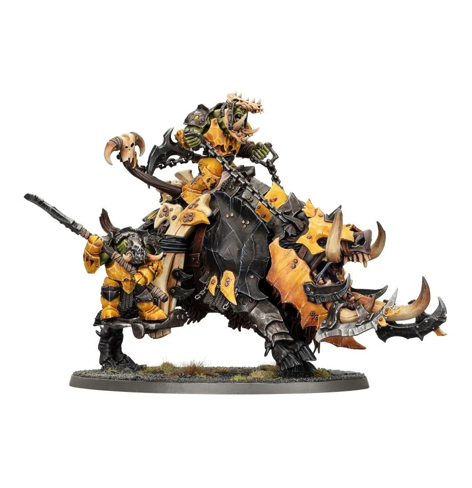 AoS - Orruk Warclans - Tuskboss on Maw-Grunta | Event Horizon Hobbies CA