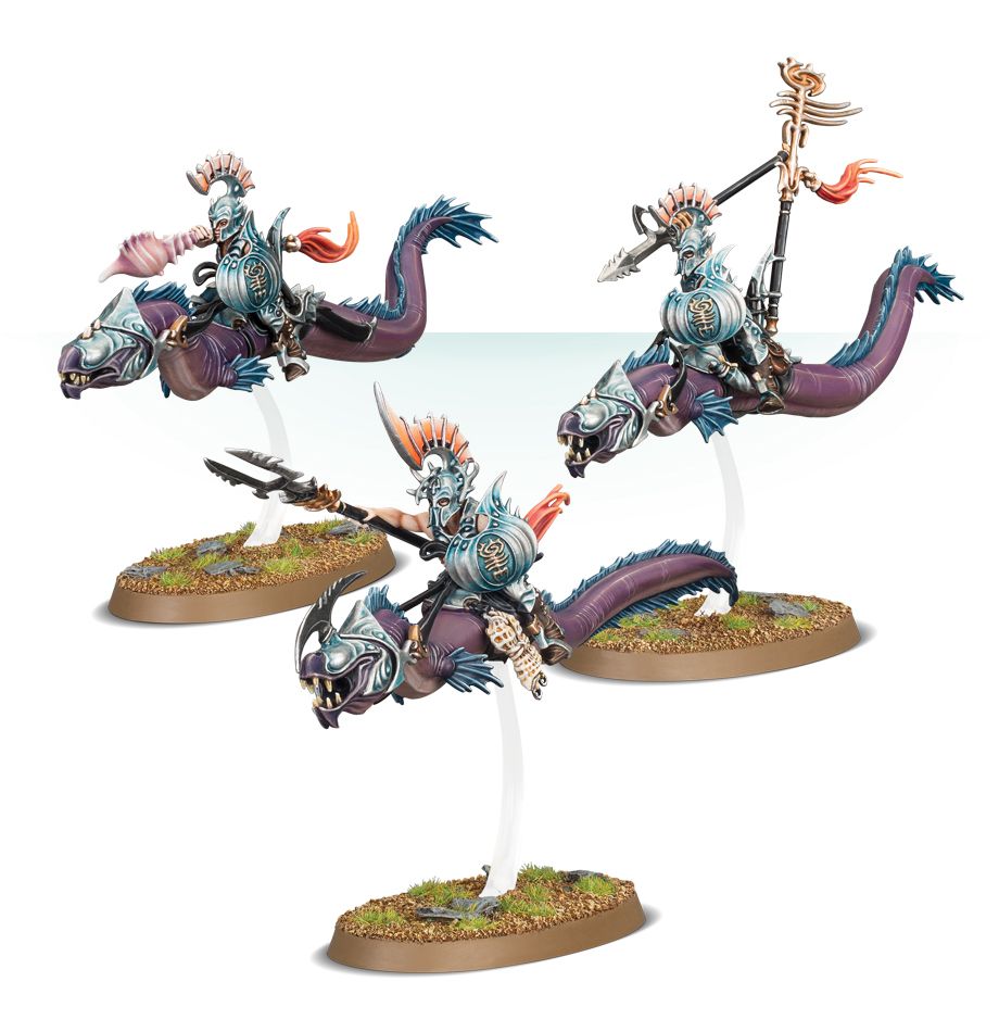 Warhammer Age of Sigmar - Idoneth Deepkin - Akhelian Morrsarr Guard | Event Horizon Hobbies CA