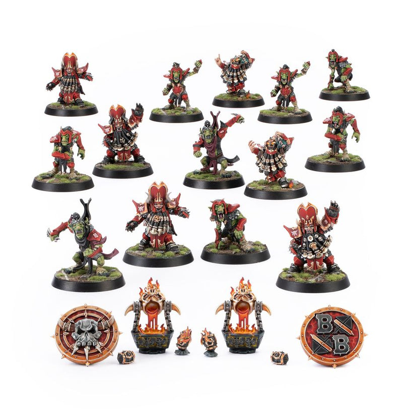 Blood Bowl - Chaos Dwarf Blood Bowl Team - The Zarr-Naggrund Ziggurats