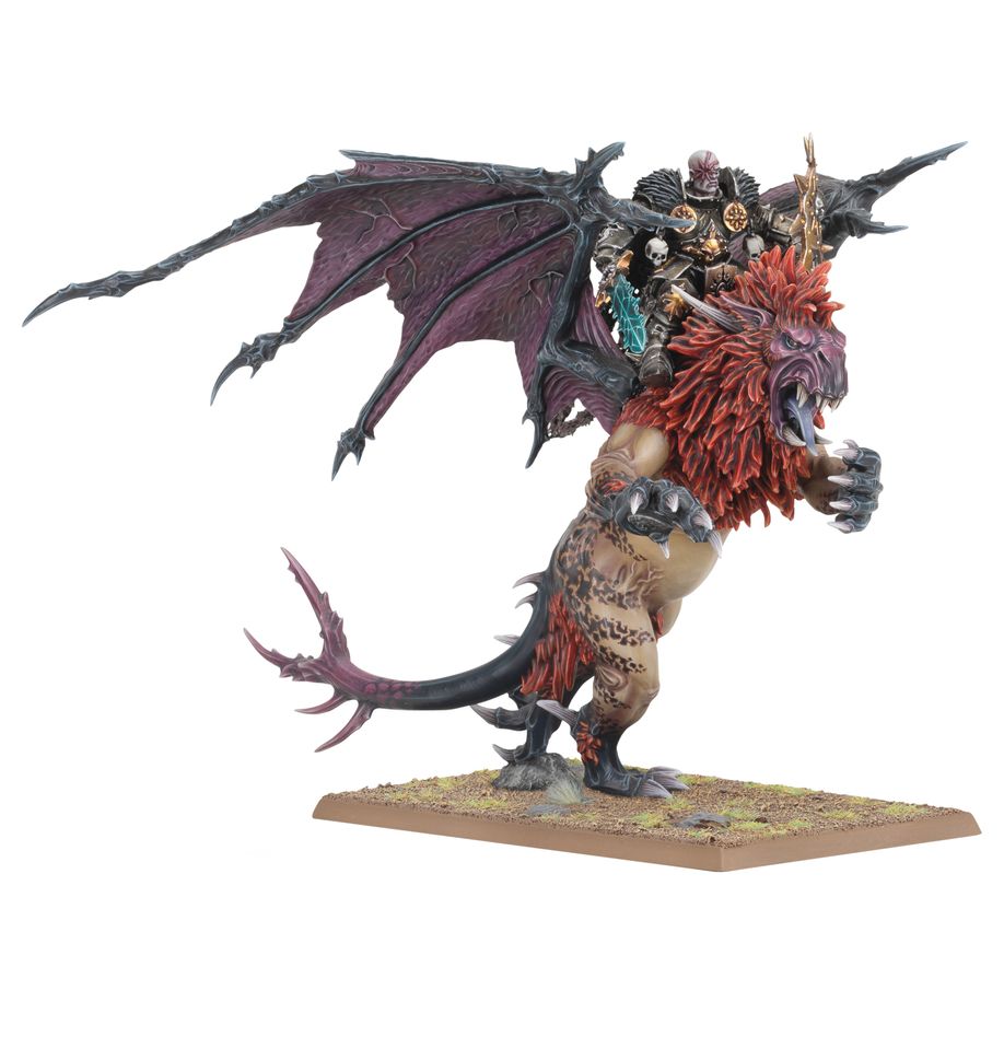 Warhammer - The Old World - Chaos Lord on Manticore | Event Horizon Hobbies CA