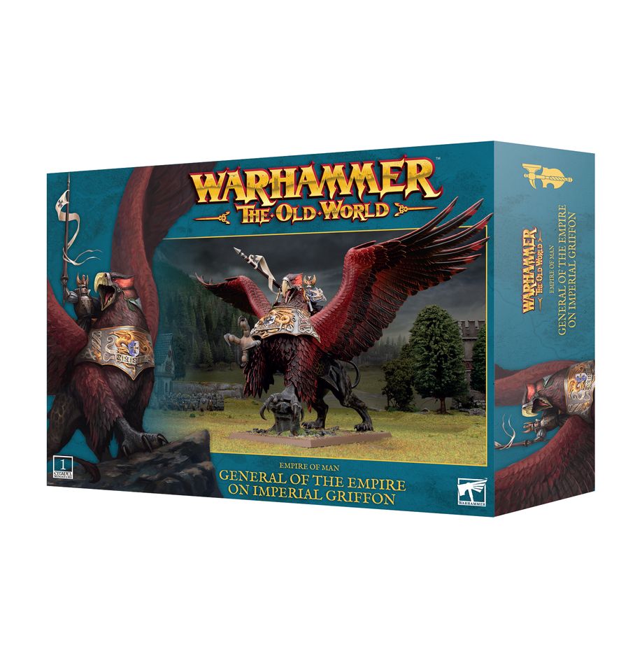 Warhammer - The Old World - Empire of Man -General of the Empire on Imperial Griffon | Event Horizon Hobbies CA