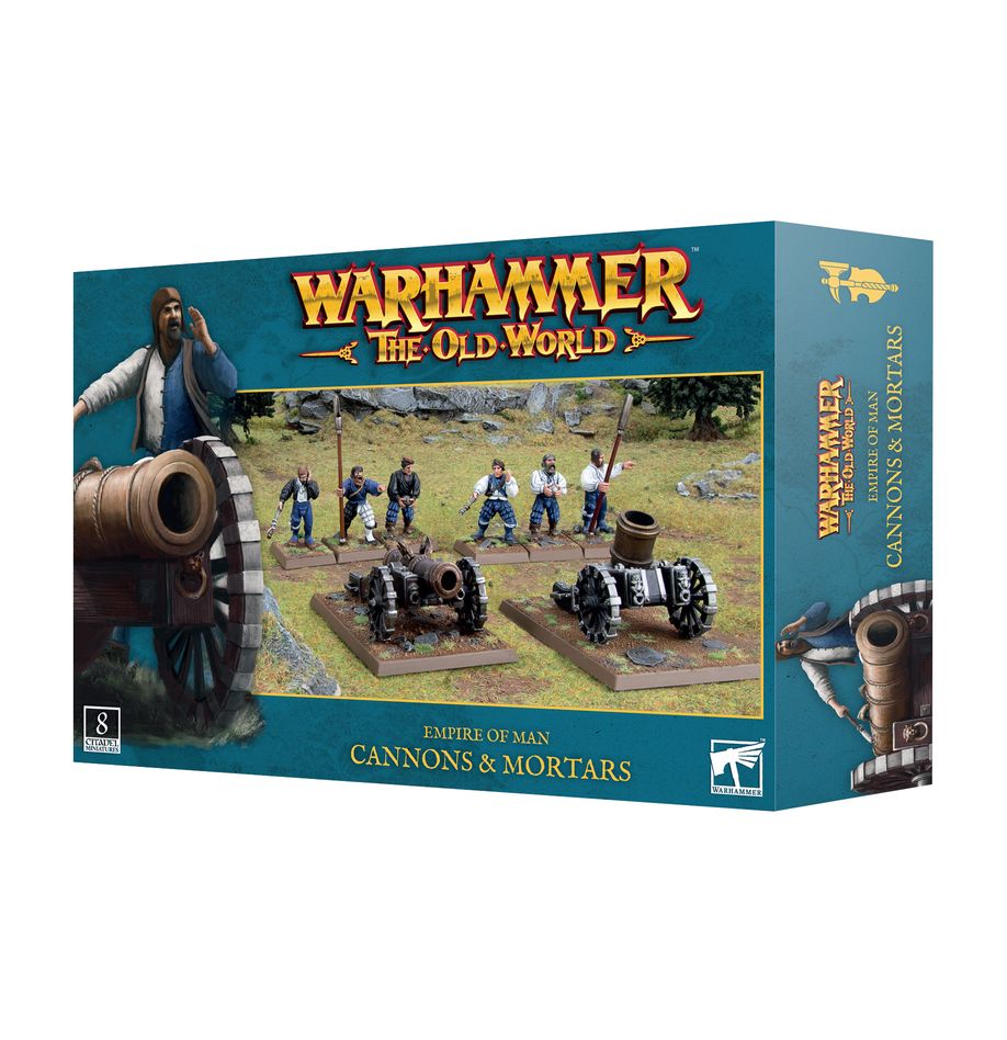 Warhammer - The Old World - Empire of Man - Cannons & Mortars | Event Horizon Hobbies CA