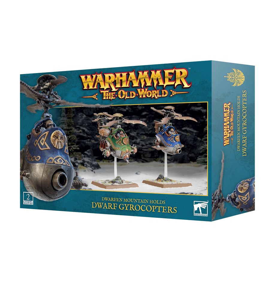 Warhammer - The Old World - Dwarven Mountain Holds - Dwarf Gyrocopters | Event Horizon Hobbies CA