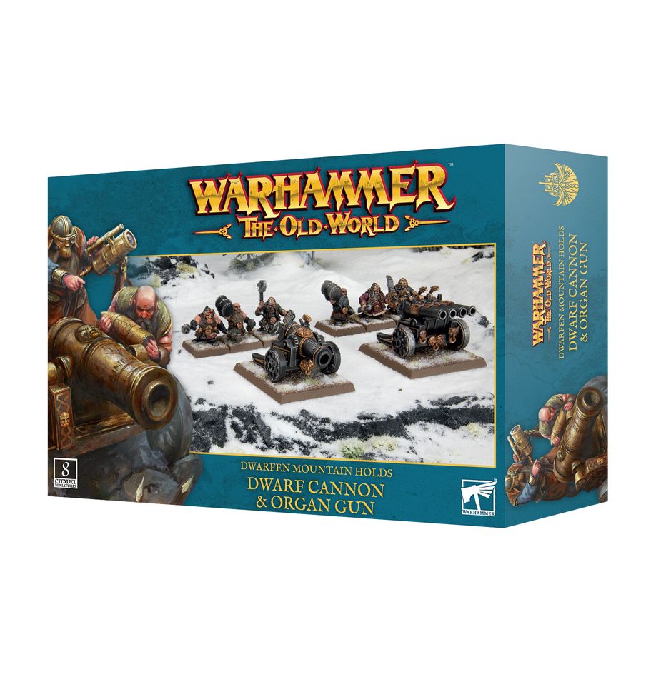 Warhammer - The Old World - Dwarven Mountain Holds - Dwarf Cannon & Organ Gun | Event Horizon Hobbies CA