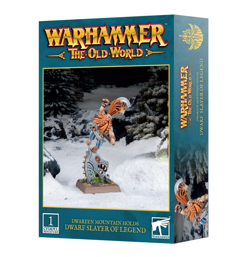 Warhammer - The Old World - Dwarven Mountain Holds - Dwarf Slayer of Legend