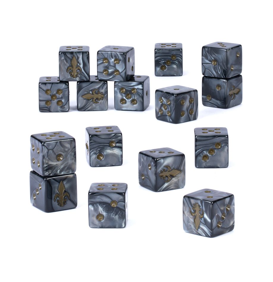 40k - Dice - Adepta Sororitas - 16pk | Event Horizon Hobbies CA