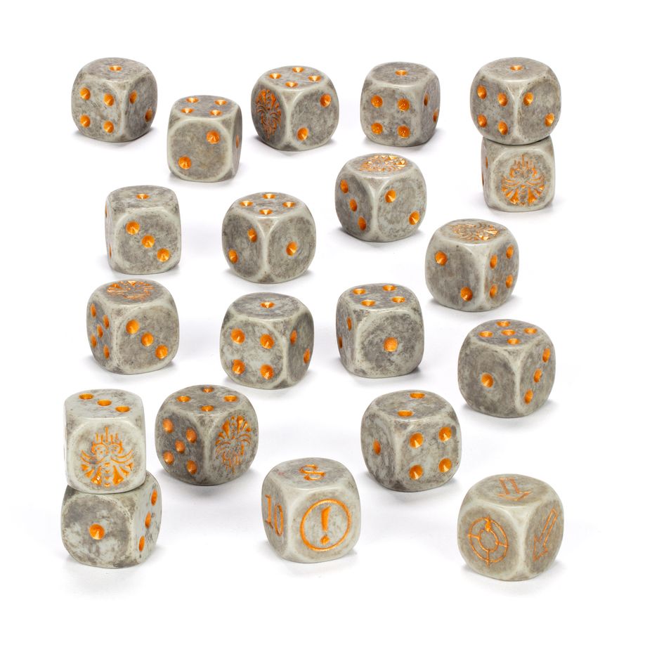 Warhammer - The Old World - Dwarfen Mountain Holds - Dice Set | Event Horizon Hobbies CA