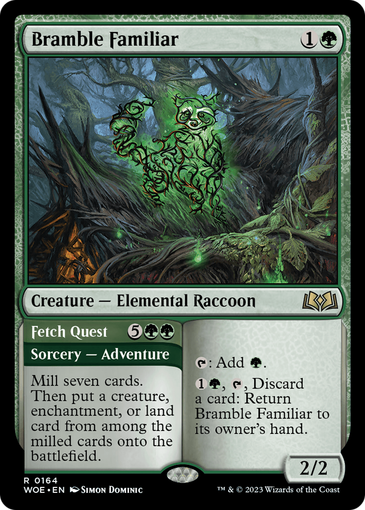 Bramble Familiar // Fetch Quest [Wilds of Eldraine] | Event Horizon Hobbies CA