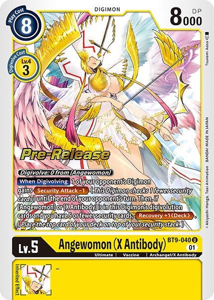 Angewomon (X Antibody) [BT9-040] [X Record Pre-Release Promos] | Event Horizon Hobbies CA