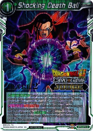 Shocking Death Ball (Level 2) (BT5-075) [Judge Promotion Cards] | Event Horizon Hobbies CA