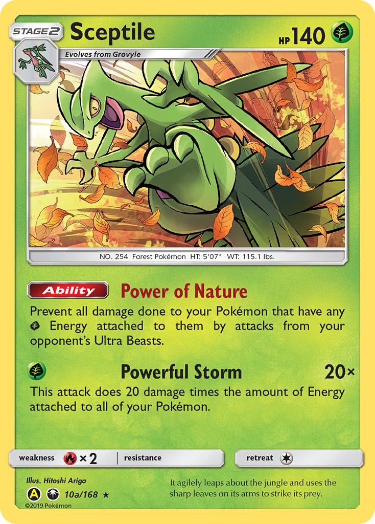 Sceptile (10a/168) [Alternate Art Promos] | Event Horizon Hobbies CA