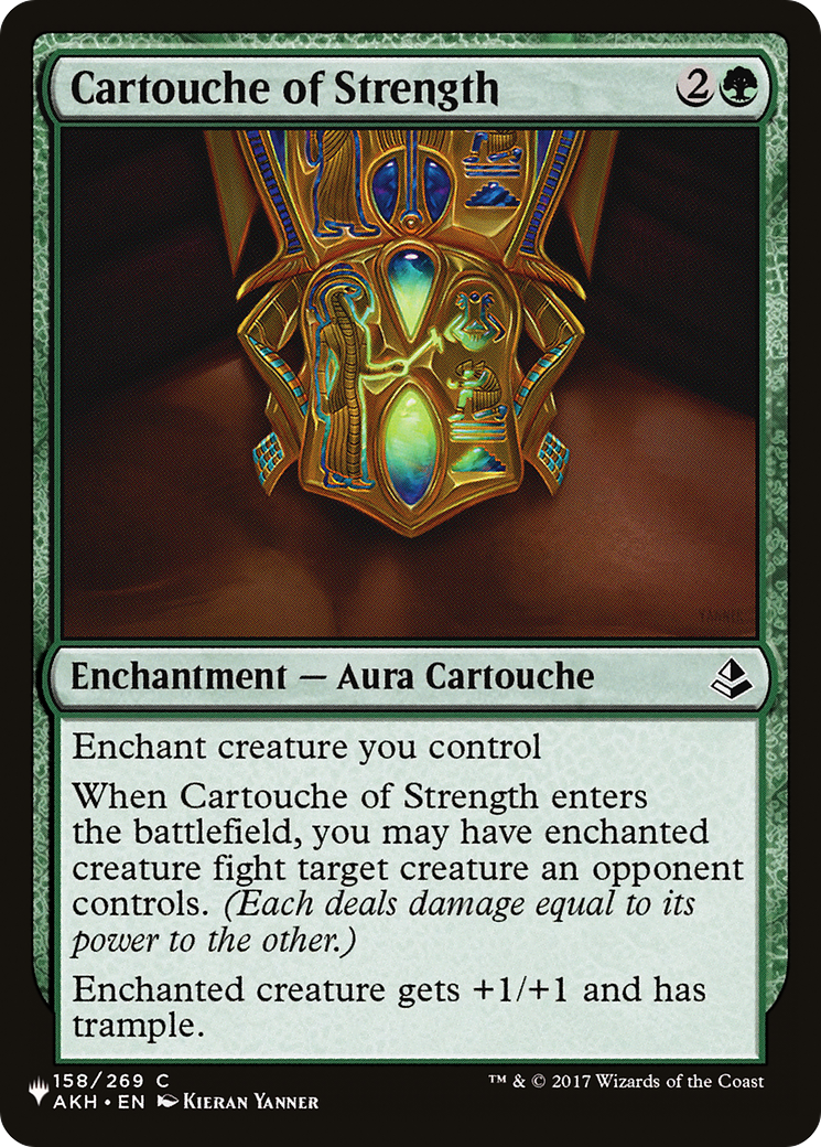 Cartouche of Strength [The List] | Event Horizon Hobbies CA