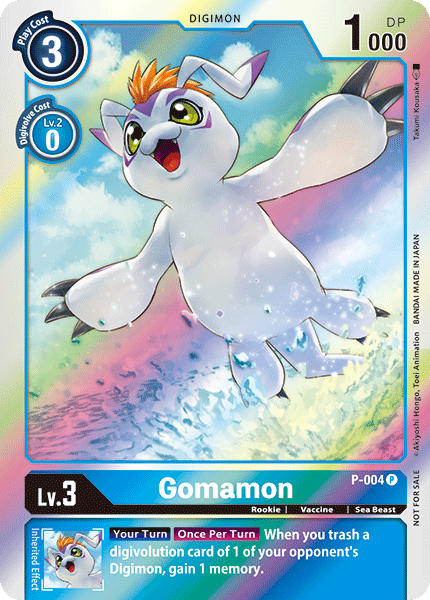 Gomamon [P-004] [Promotional Cards] | Event Horizon Hobbies CA