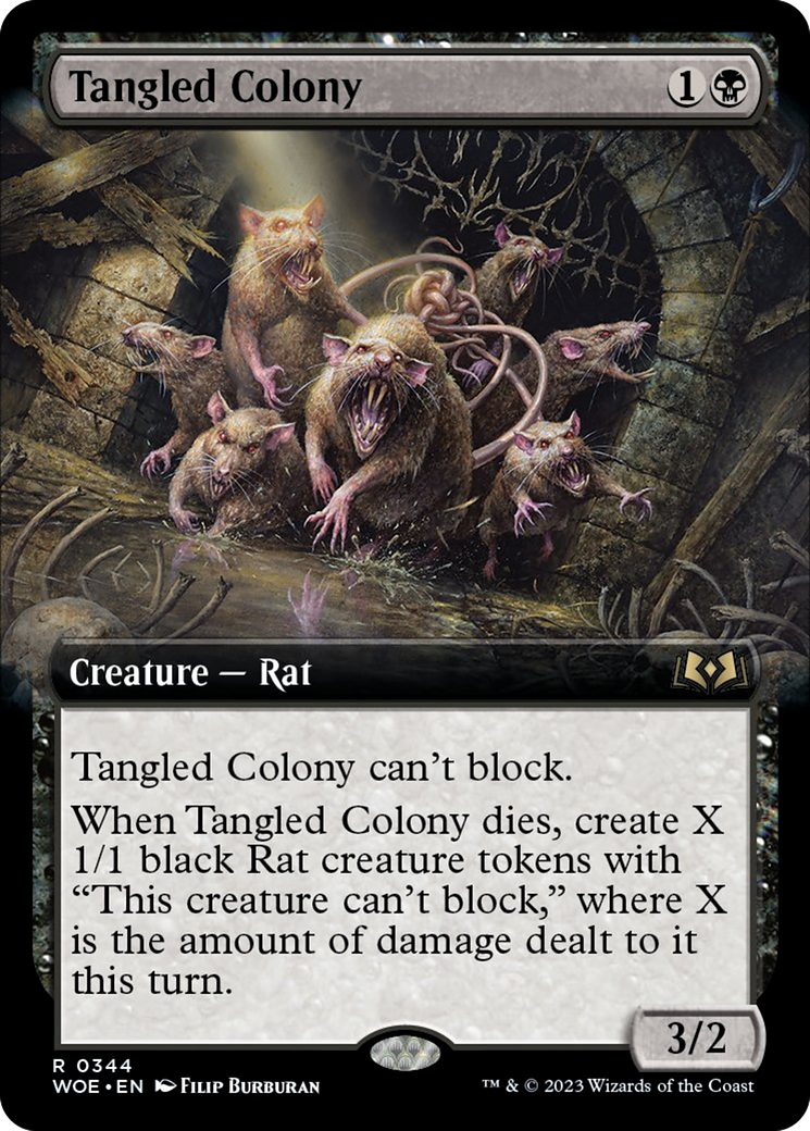 Tangled Colony (Extended Art) [Wilds of Eldraine] | Event Horizon Hobbies CA