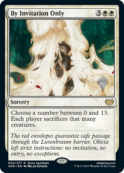 By Invitation Only (Promo Pack) [Innistrad: Crimson Vow Promos] | Event Horizon Hobbies CA