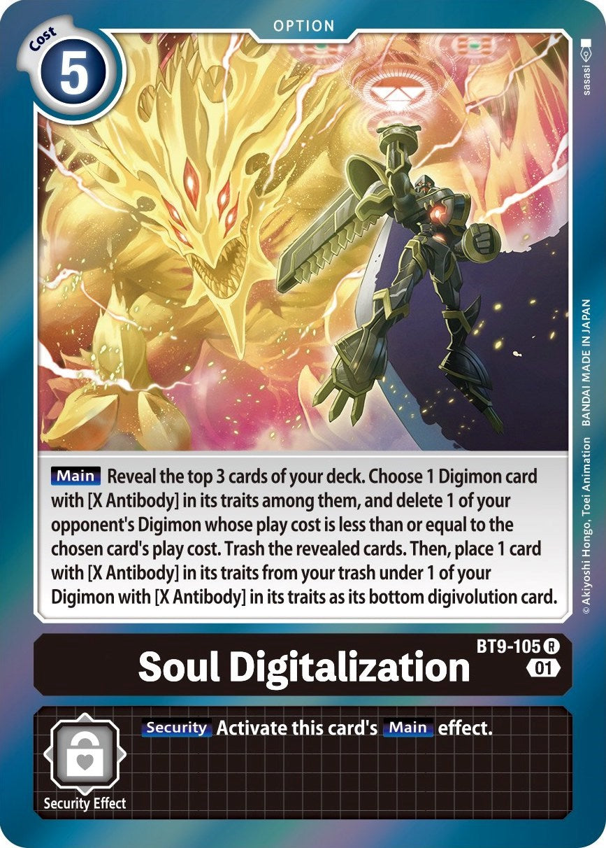 Soul Digitalization [BT9-105] [X Record] | Event Horizon Hobbies CA