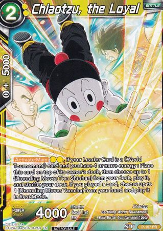 Chiaotzu, the Loyal (Power Booster: World Martial Arts Tournament) (P-157) [Promotion Cards] | Event Horizon Hobbies CA