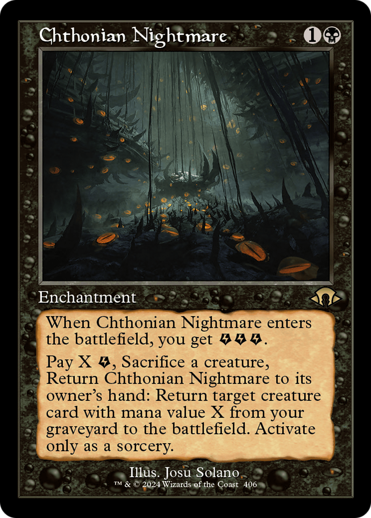 Chthonian Nightmare (Retro) [Modern Horizons 3] | Event Horizon Hobbies CA