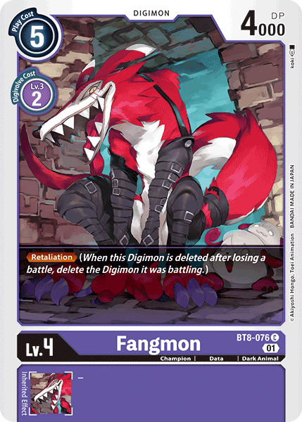 Fangmon [BT8-076] [New Awakening] | Event Horizon Hobbies CA