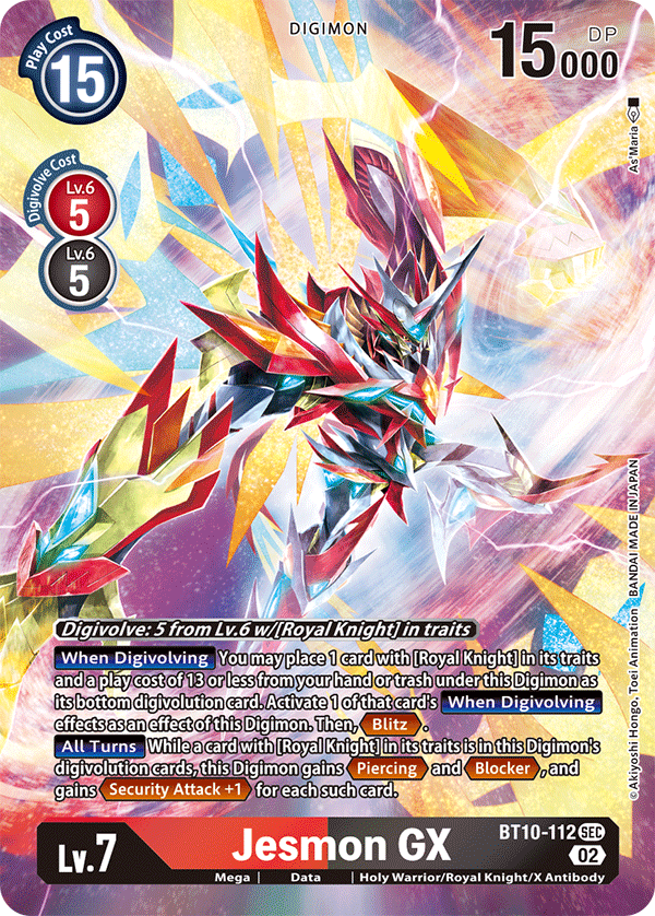 Jesmon GX [BT10-112] (Alternate Art) [Xros Encounter] | Event Horizon Hobbies CA