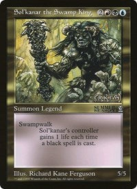 Sol'kanar the Swamp King (Oversized) [Oversize Cards] | Event Horizon Hobbies CA