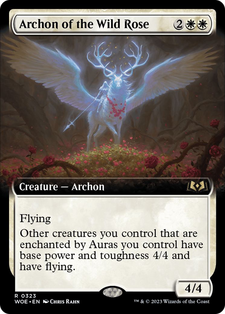 Archon of the Wild Rose (Extended Art) [Wilds of Eldraine] | Event Horizon Hobbies CA