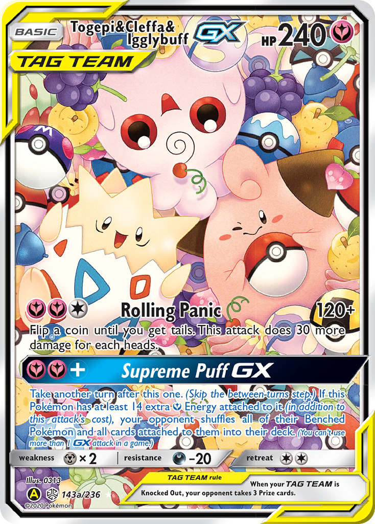 Togepi & Cleffa & Igglybuff GX (143a/236) [Alternate Art Promos] | Event Horizon Hobbies CA