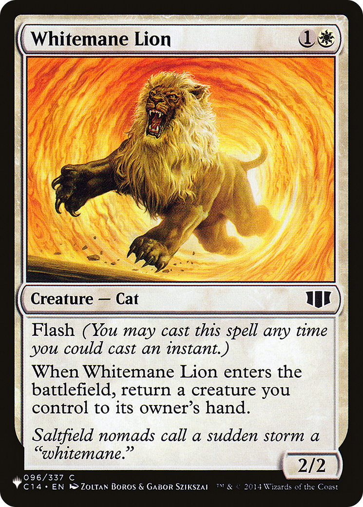 Whitemane Lion (PLC) [The List] | Event Horizon Hobbies CA