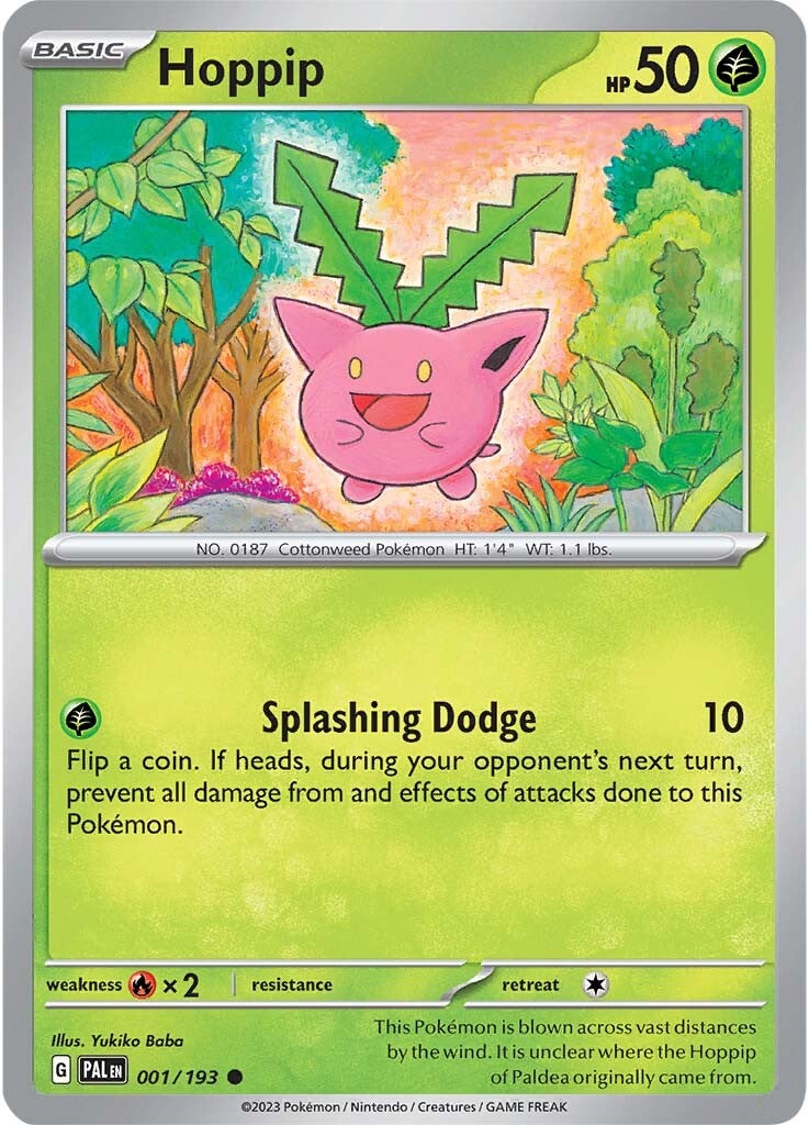 Hoppip (001/193) [Scarlet & Violet: Paldea Evolved] | Event Horizon Hobbies CA