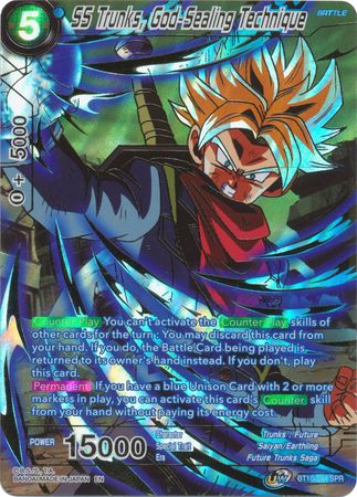 SS Trunks, God-Sealing Technique (SPR) (BT10-044) [Rise of the Unison Warrior 2nd Edition] | Event Horizon Hobbies CA