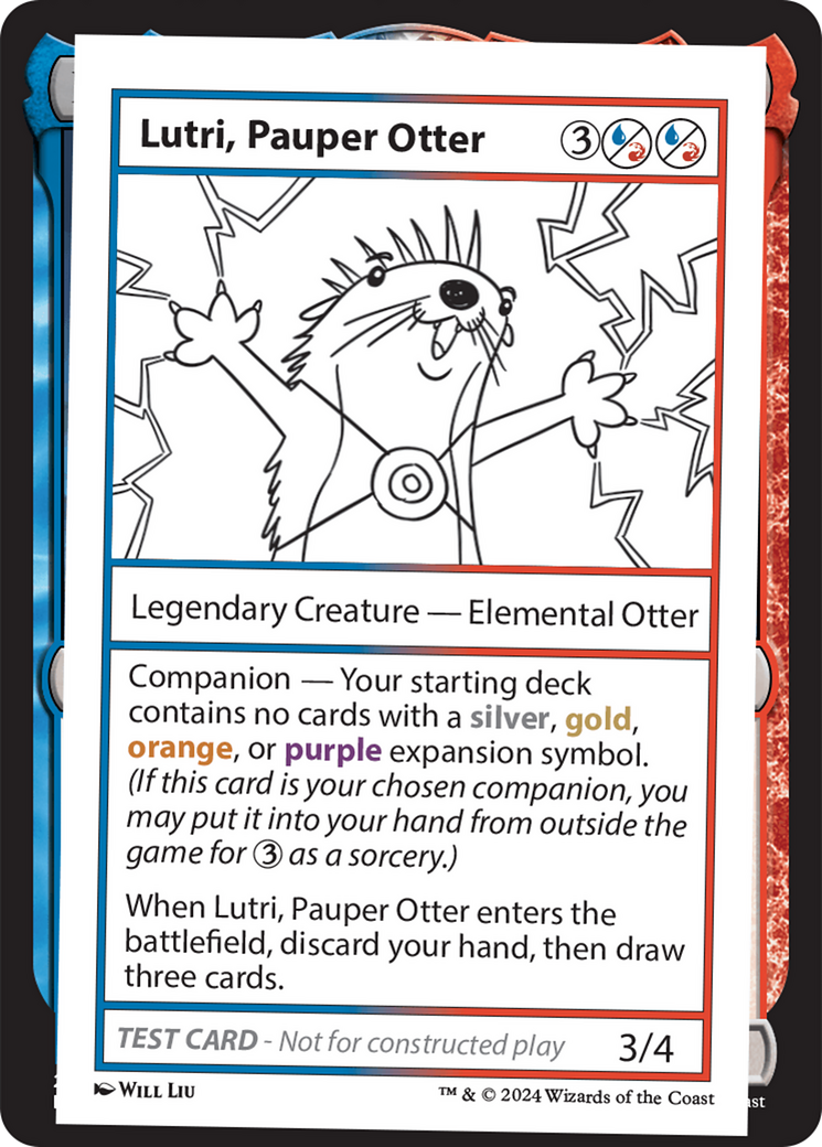 Lutri, Pauper Otter [Mystery Booster 2 Playtest Cards] | Event Horizon Hobbies CA