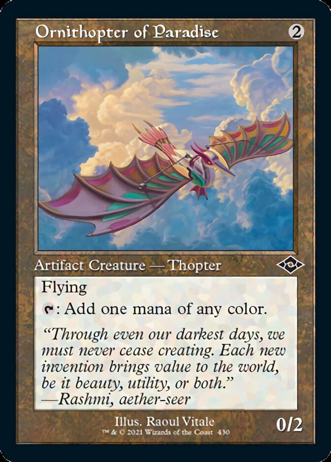 Ornithopter of Paradise (Retro) [Modern Horizons 2] | Event Horizon Hobbies CA