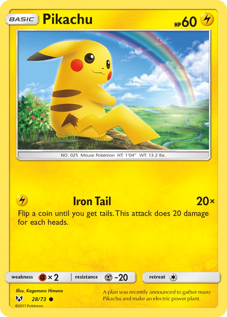 Pikachu (28/73) (Water Web Holo) [Miscellaneous Cards] | Event Horizon Hobbies CA