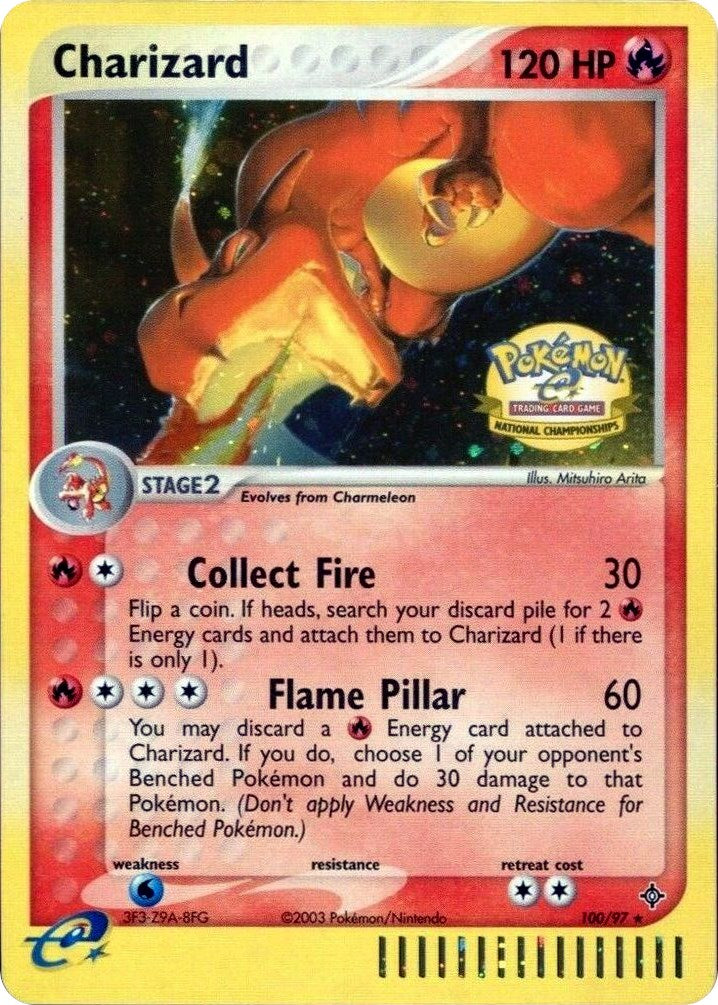 Charizard (100/097) (National Championships) [League & Championship Cards] | Event Horizon Hobbies CA