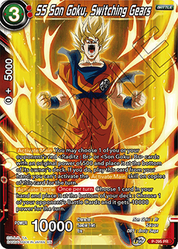 SS Son Goku, Switching Gears (P-295) [Tournament Promotion Cards] | Event Horizon Hobbies CA