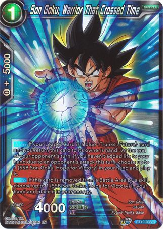 Son Goku, Warrior That Crossed Time (BT10-038) [Rise of the Unison Warrior 2nd Edition] | Event Horizon Hobbies CA