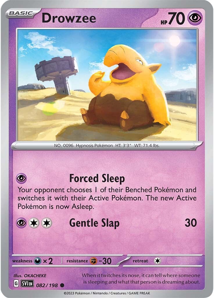 Drowzee (082/198) [Scarlet & Violet: Base Set] | Event Horizon Hobbies CA